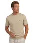 T-shirt Fynch Hatton beige wijde fit katoen