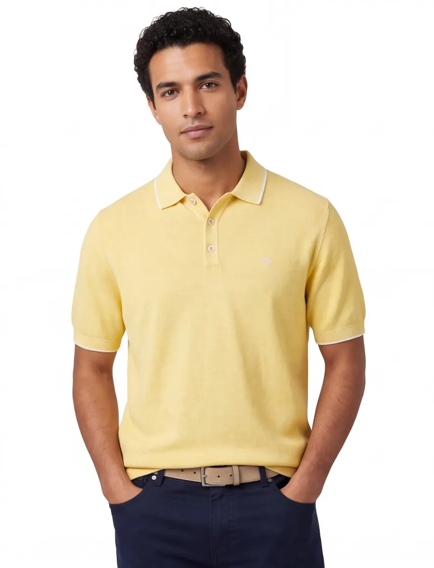 Fynch Hatton polo geel