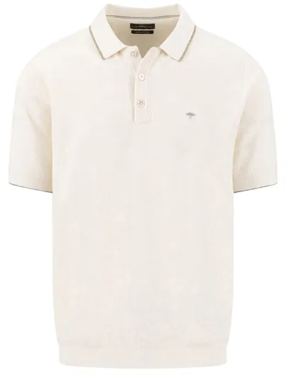 Fynch Hatton Fynch Hatton poloshirt crème
