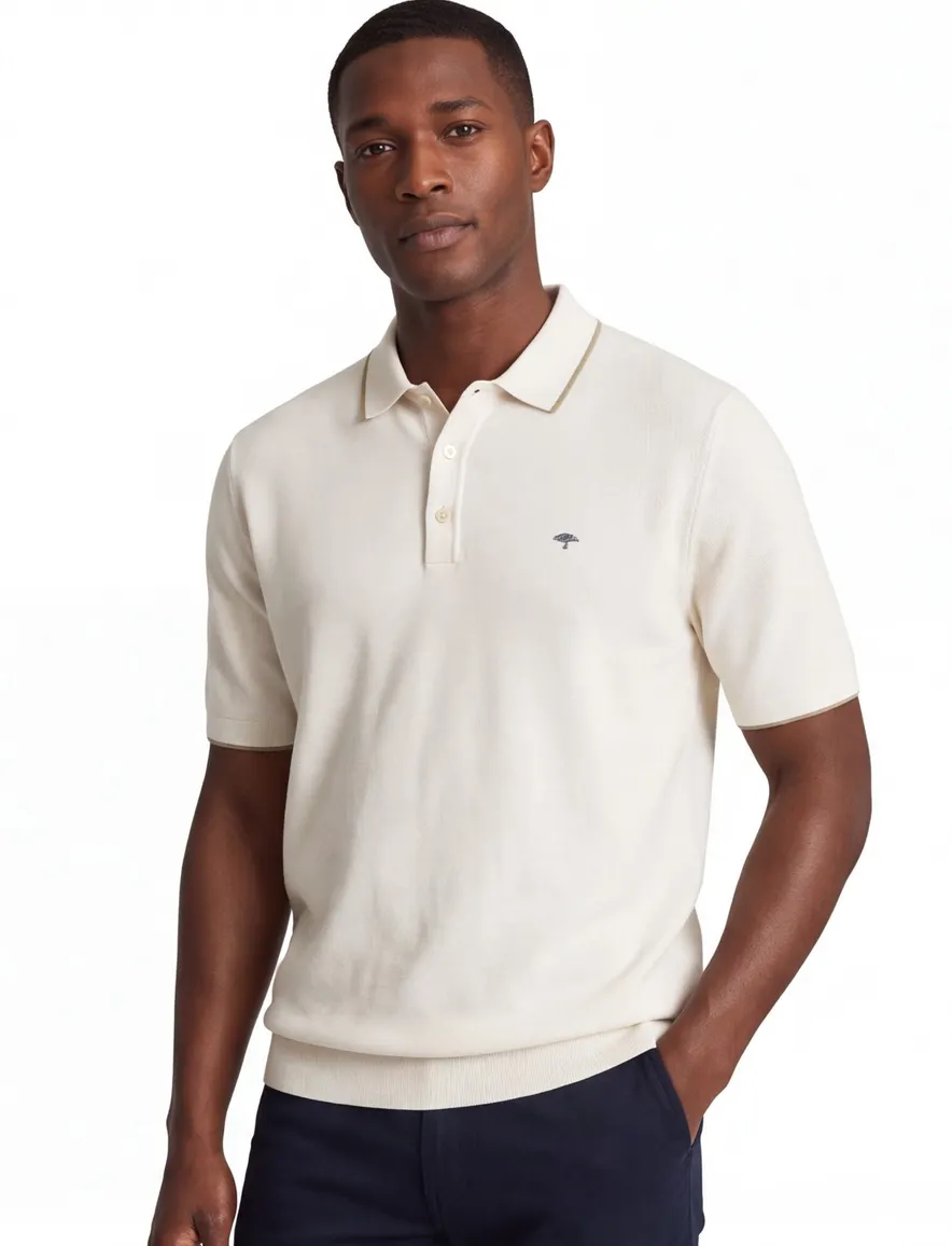 Fynch Hatton poloshirt crème