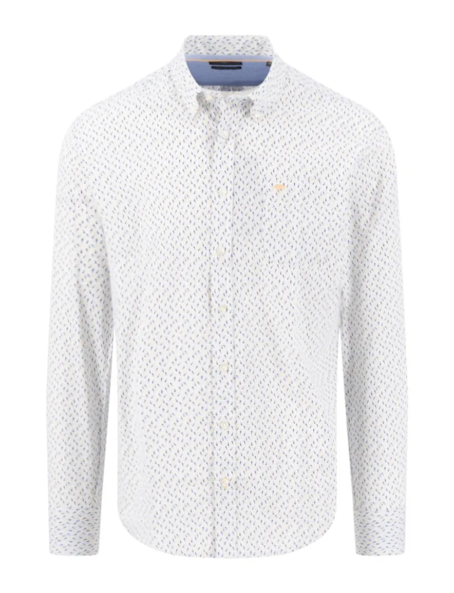Fynch Hatton overhemd geprint Seasonal Combi Print