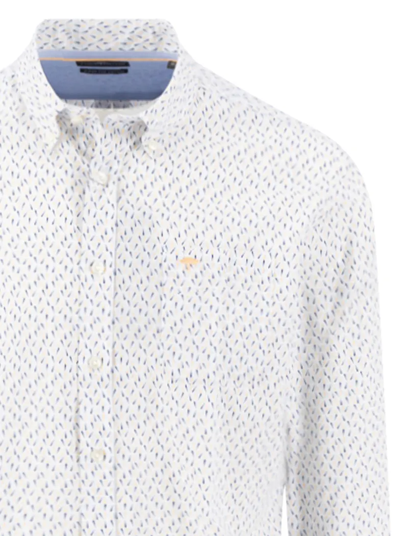 Fynch Hatton overhemd geprint Seasonal Combi Print