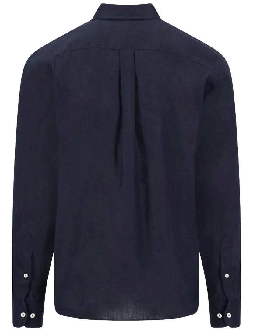 Overhemd navy Fynch Hatton button down boord