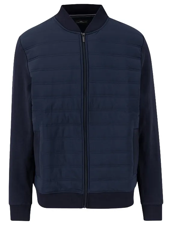 Fynch Hatton outdoorvest navy Hybrid College Jacket