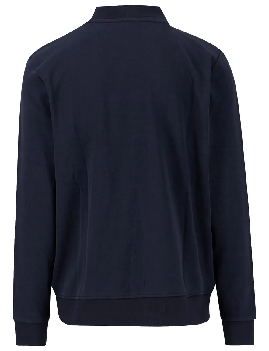 Donkerblauw Fynch Hatton vest gewatteerd modern