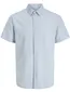 Jack & Jones overhemd linnenblend big & tall lichtblauw