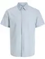 Jack & Jones Plus Size overhemd korte mouw blauw