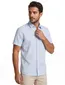 Jack & Jones Plus Size overhemd korte mouw blauw