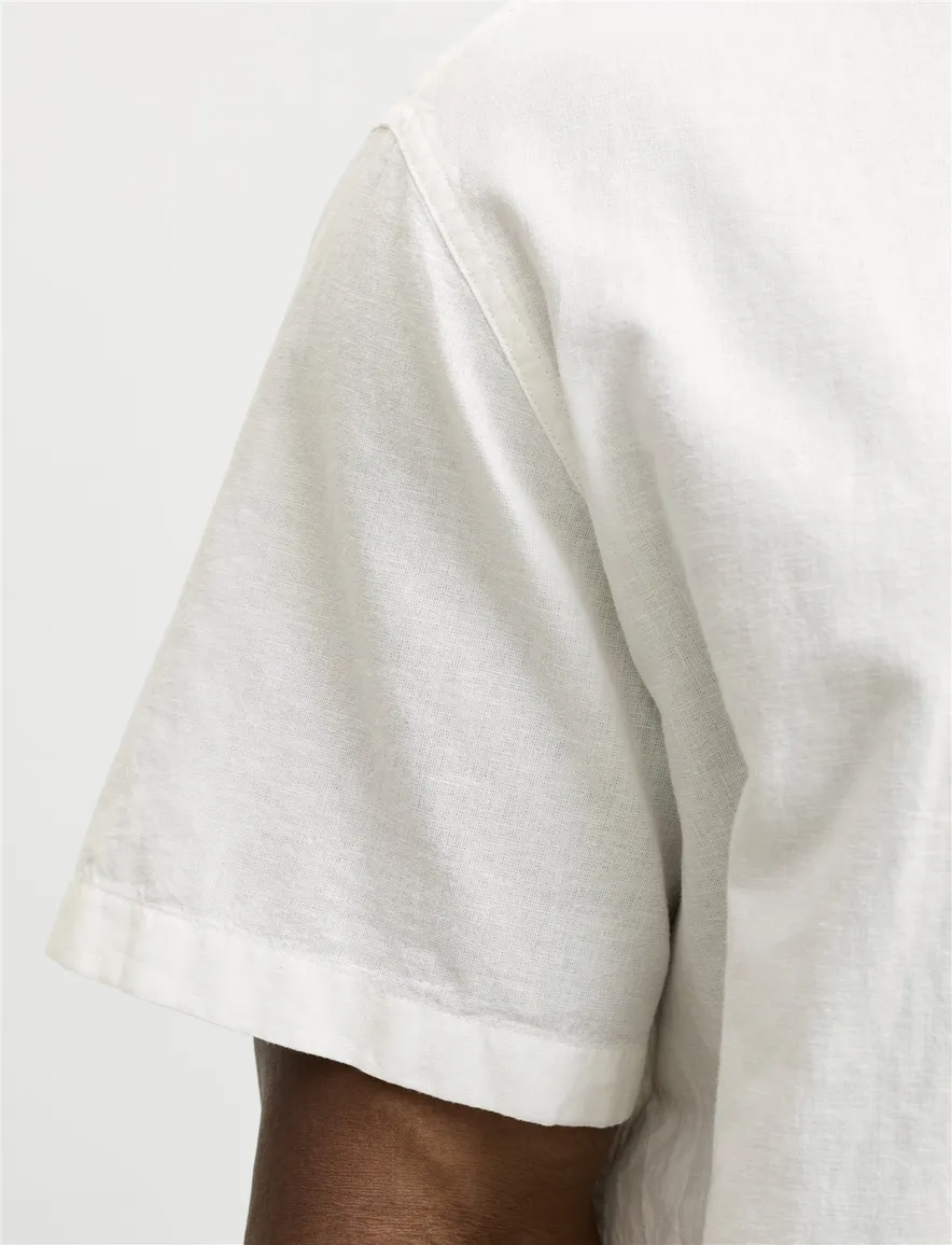 Jack & Jones overhemd korte mouw big & tall wit