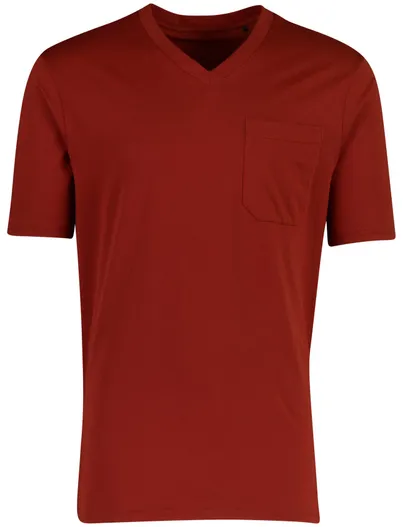 Schiesser Pyjama Schiesser Comfort Nightwear bordeaux
