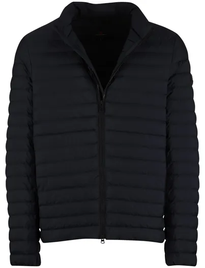 Peuterey Navy tussenjas Peuterey zonder capuchon zwarte rits