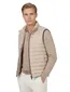 Beige Peuterey bodywarmer puffer dons gevoerd