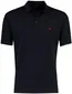 Polo korte mouw donkerblauw Peuterey Mezzola zijde jersey