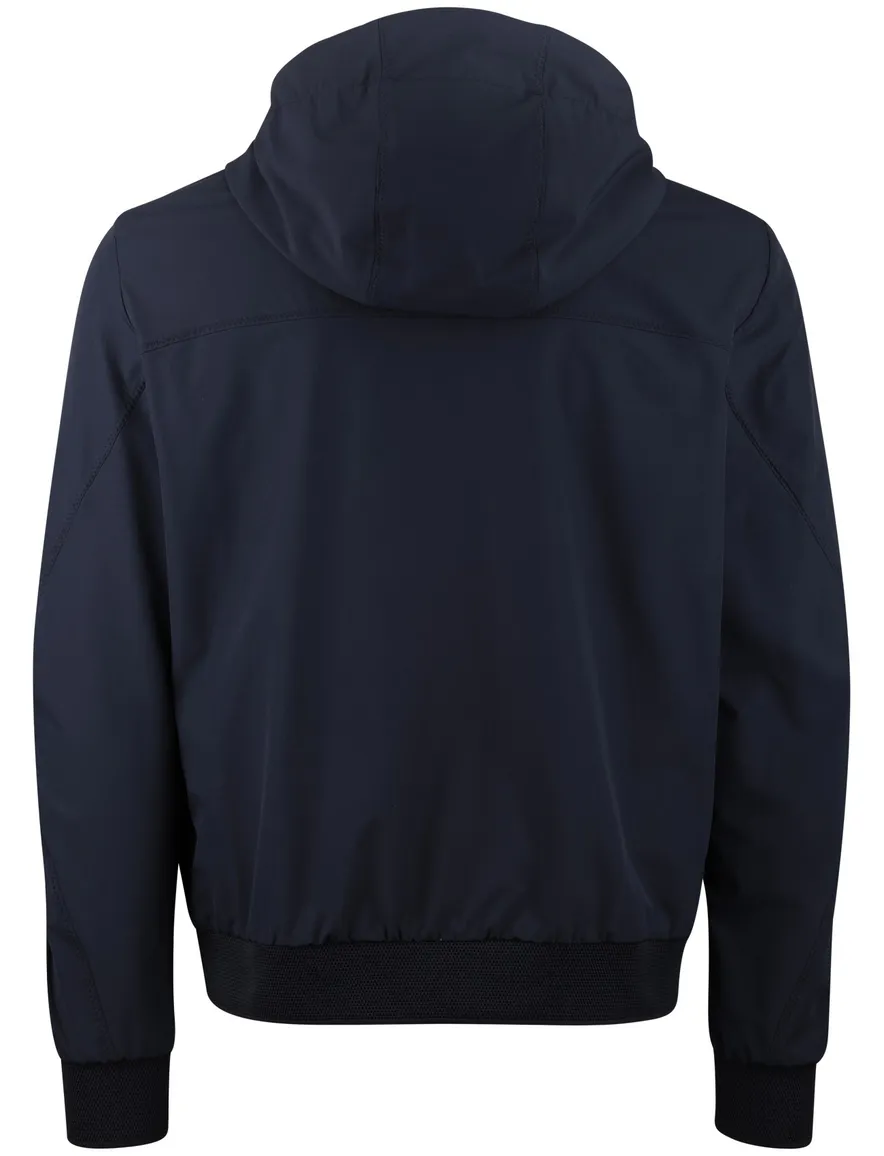 Peuterey zomerjas waterafstotend met capuchon navy