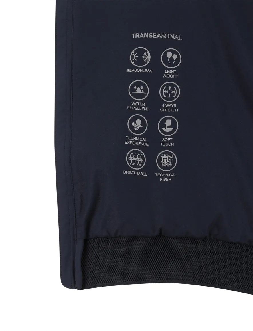 Peuterey zomerjas waterafstotend met capuchon navy