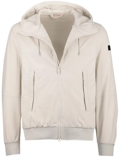 Peuterey Peuterey zomerjas waterafstotend met capuchon beige