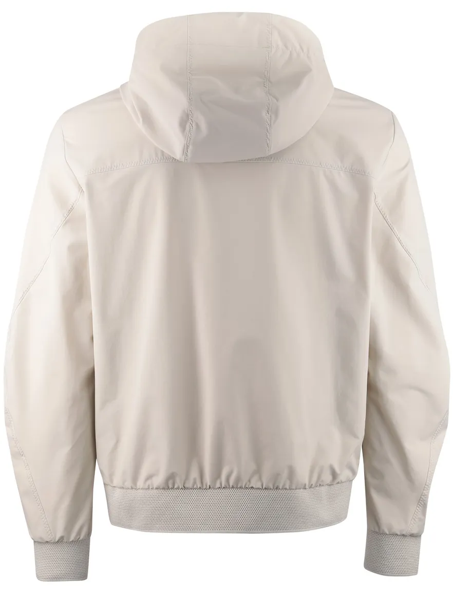 Peuterey zomerjas waterafstotend met capuchon beige