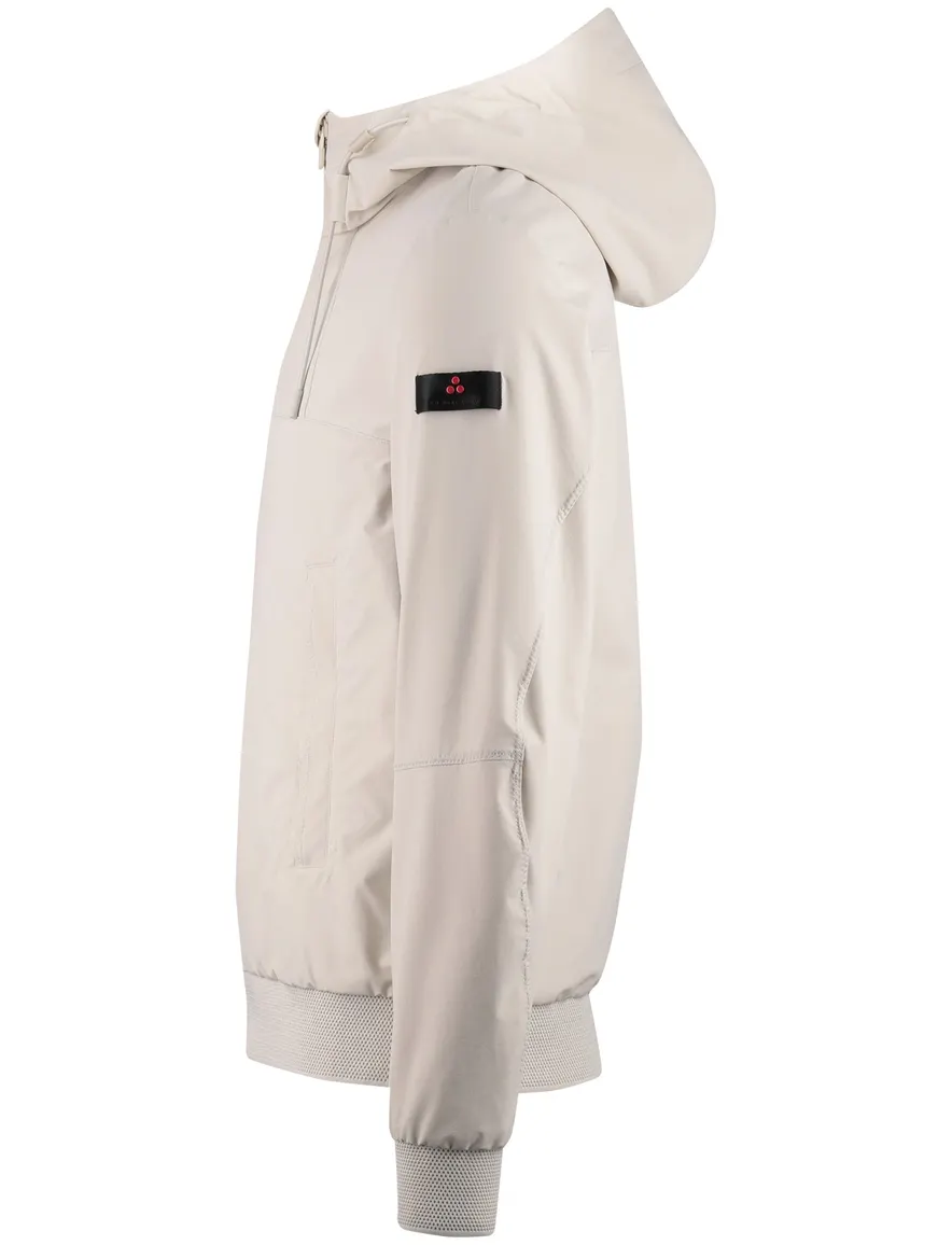 Peuterey zomerjas waterafstotend met capuchon beige