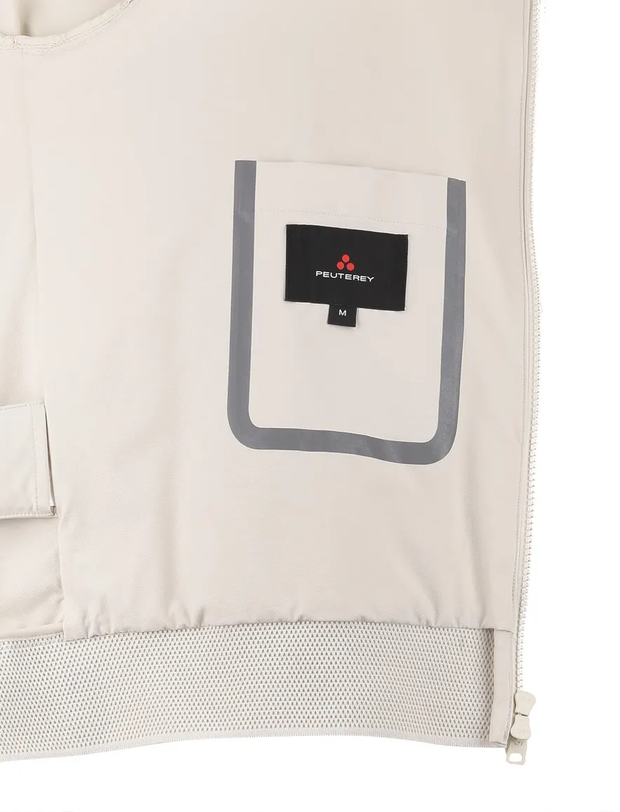 Peuterey zomerjas waterafstotend met capuchon beige