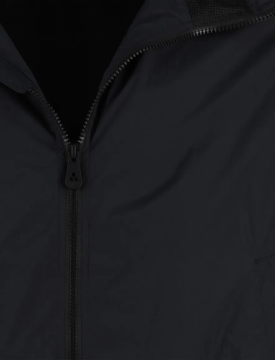 Zwart windjack Peuterey met capuchon