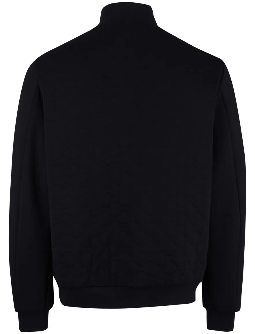 Navy Peuterey vest met rits stretch