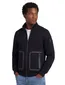 Navy Peuterey vest met rits stretch