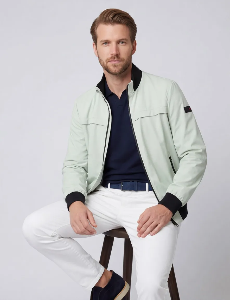 Groene softshell jas Peuterey elastisch boord