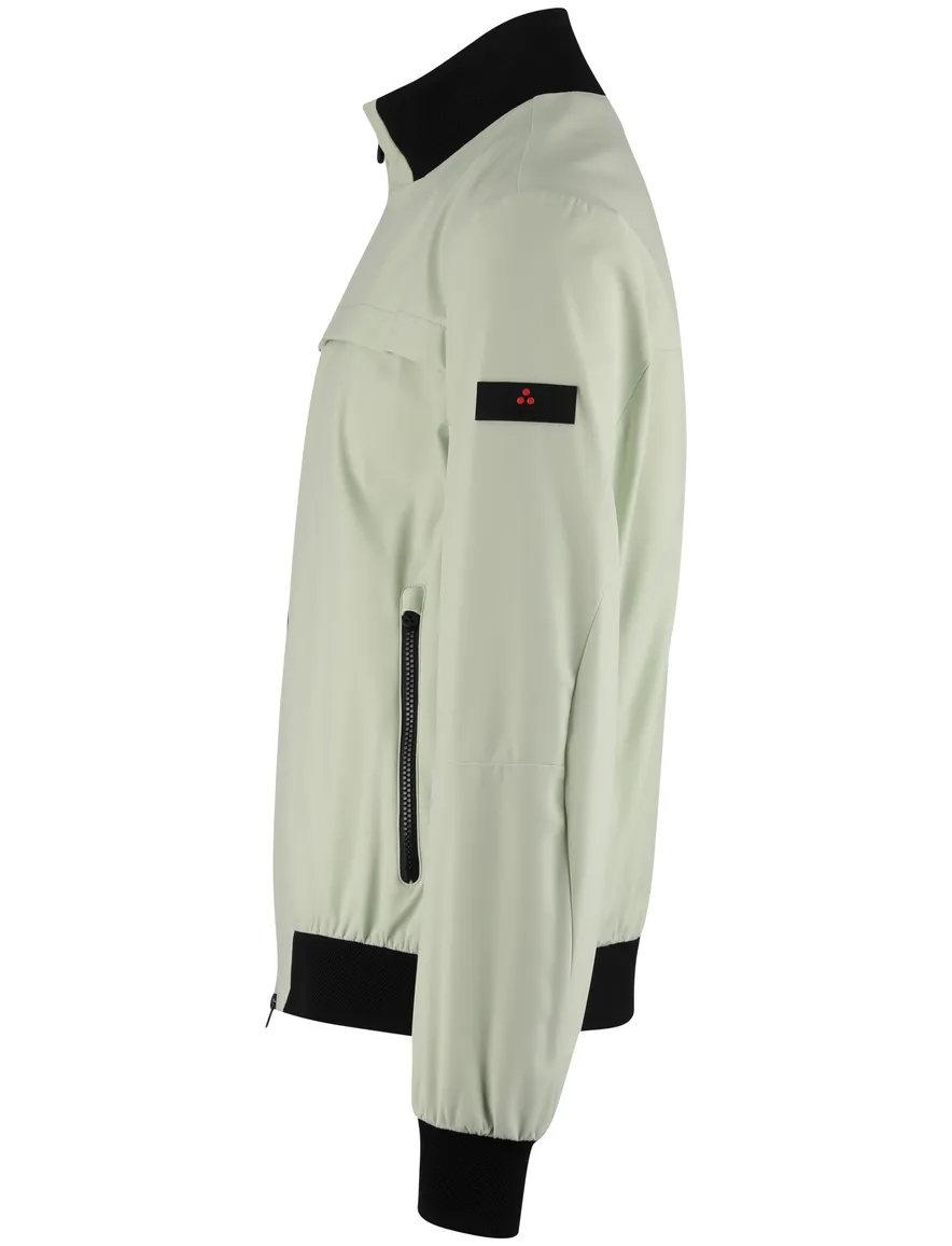 Groene softshell jas Peuterey elastisch boord