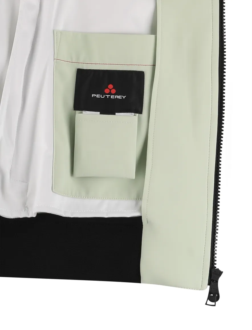 Groene softshell jas Peuterey elastisch boord