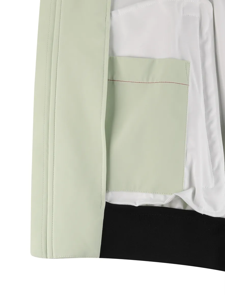 Groene softshell jas Peuterey elastisch boord