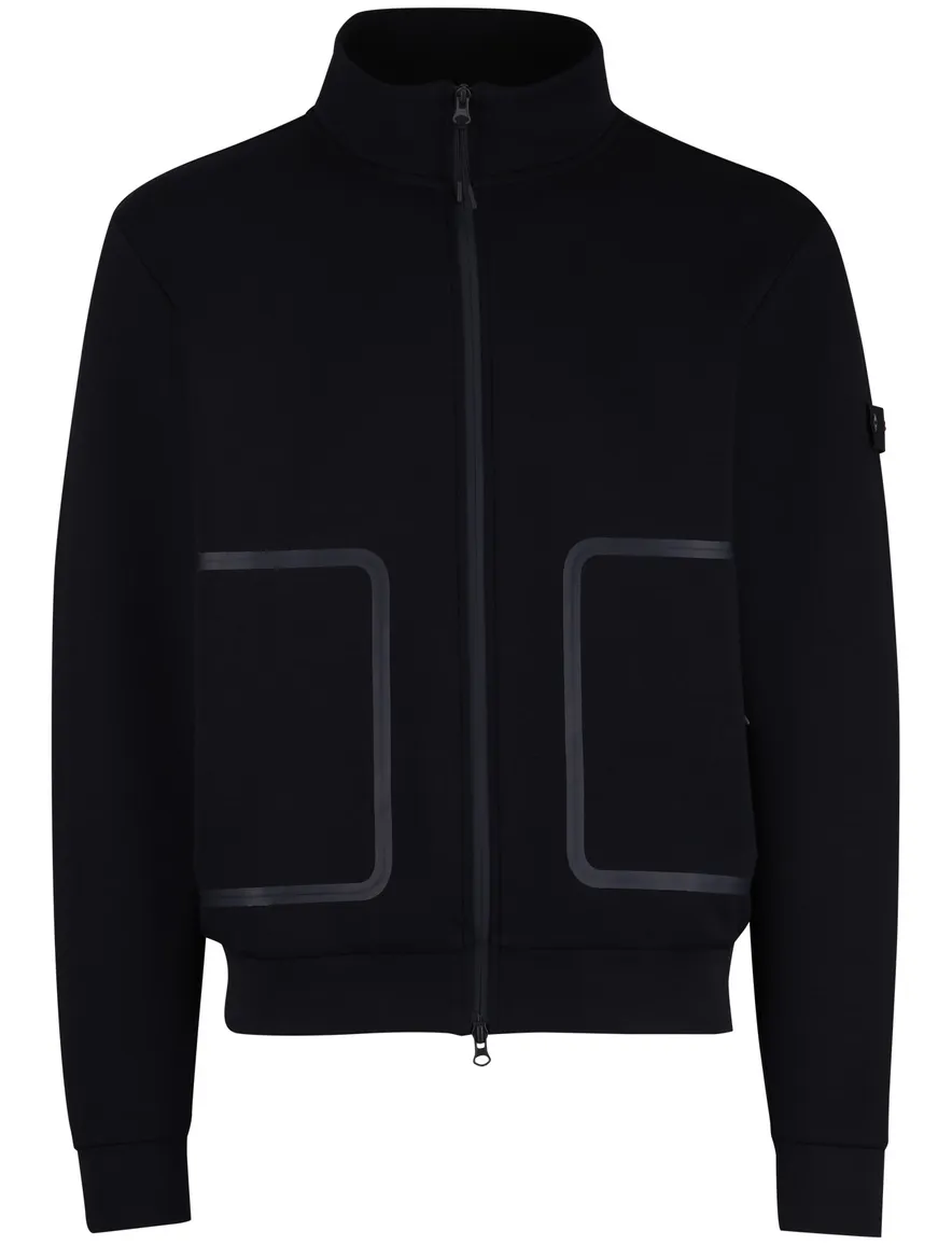 Donkerblauw Peuterey vest met rits