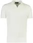 Wit poloshirt Peuterey v-hals jersey korte mouw