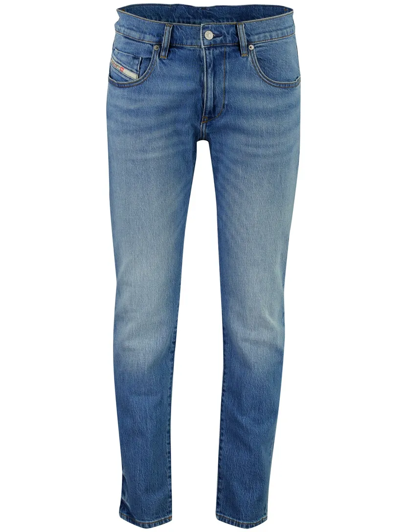 jeans Diesel blauw slim fit d-strukt 2019 denim