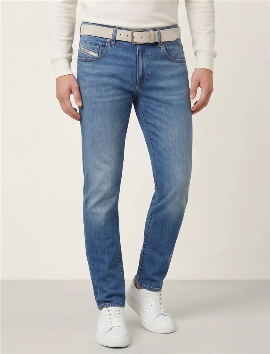 blauwe jeans Diesel d-strukt 2019 denim