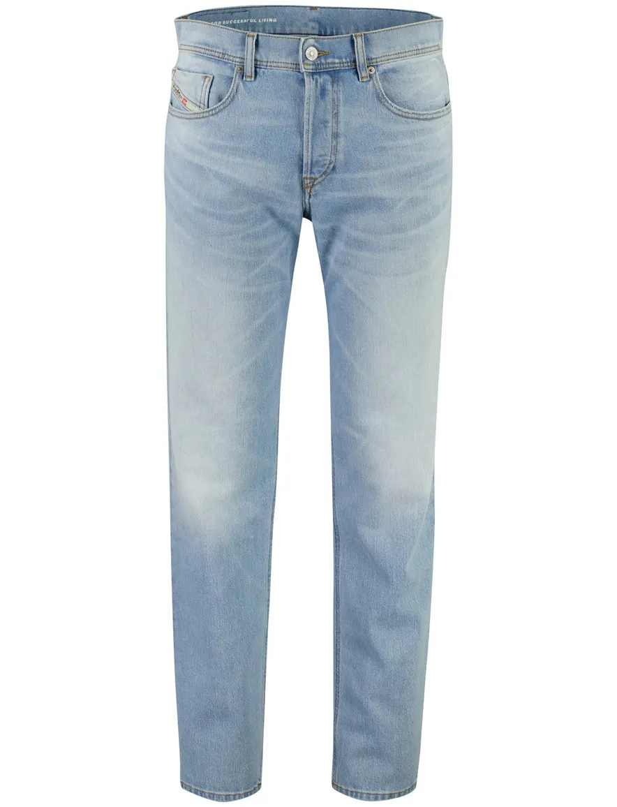 lichtblauwe jeans Diesel wijde fit D-Finitive