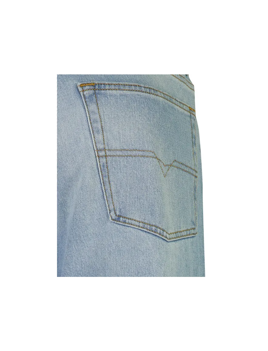 lichtblauwe jeans Diesel wijde fit D-Finitive