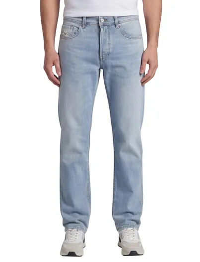 Diesel lichtblauwe jeans Diesel wijde fit D-Finitive