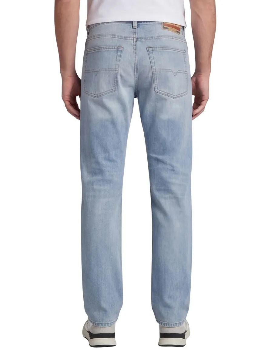 lichtblauwe jeans Diesel wijde fit D-Finitive