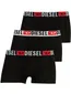 Normale fit Diesel boxershort 3-pack zwart