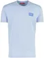 Diesel t-shirt lichtblauw effen