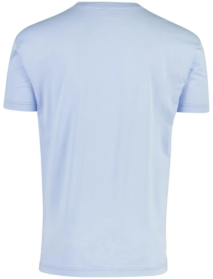 lichtblauw t-shirt Diesel normale fit