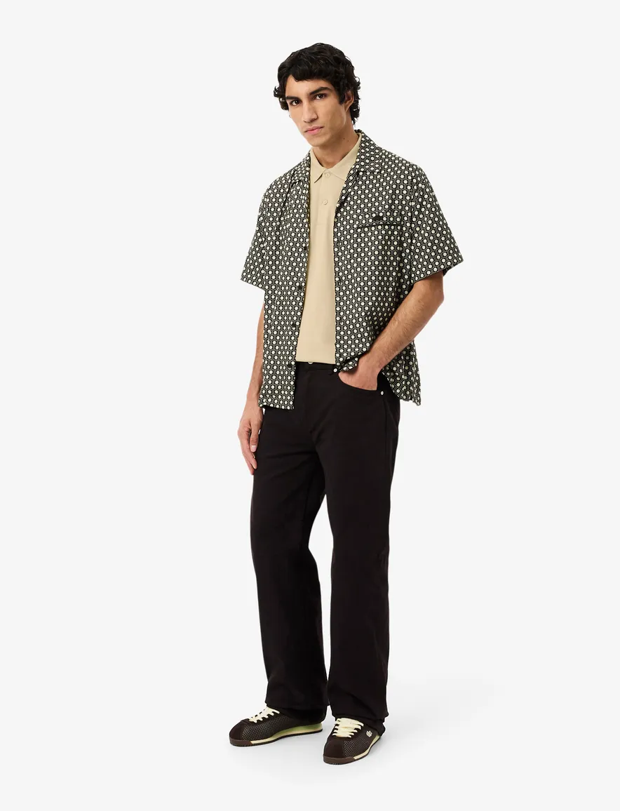 Lacoste polo geel Regular Fit