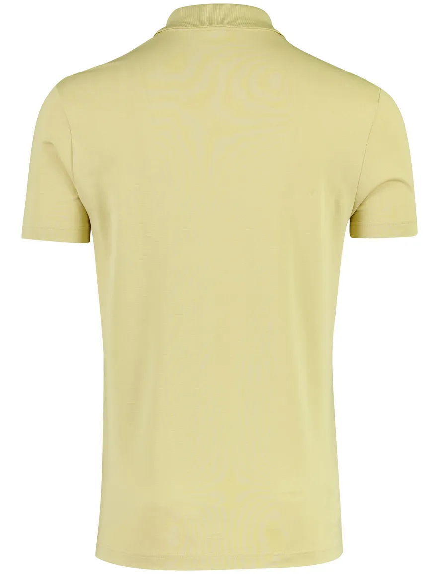 Lacoste polo geel Regular Fit