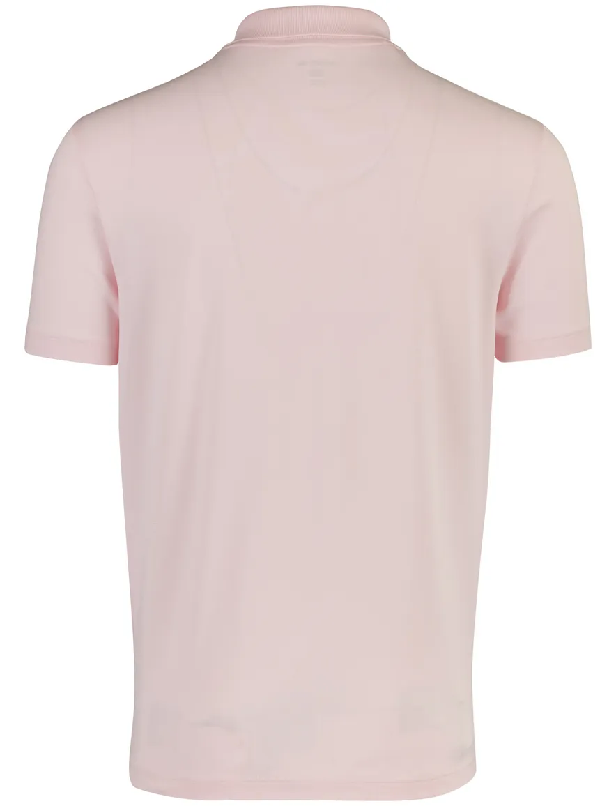 Lacoste poloshirt roze 2 knoops korte mouw
