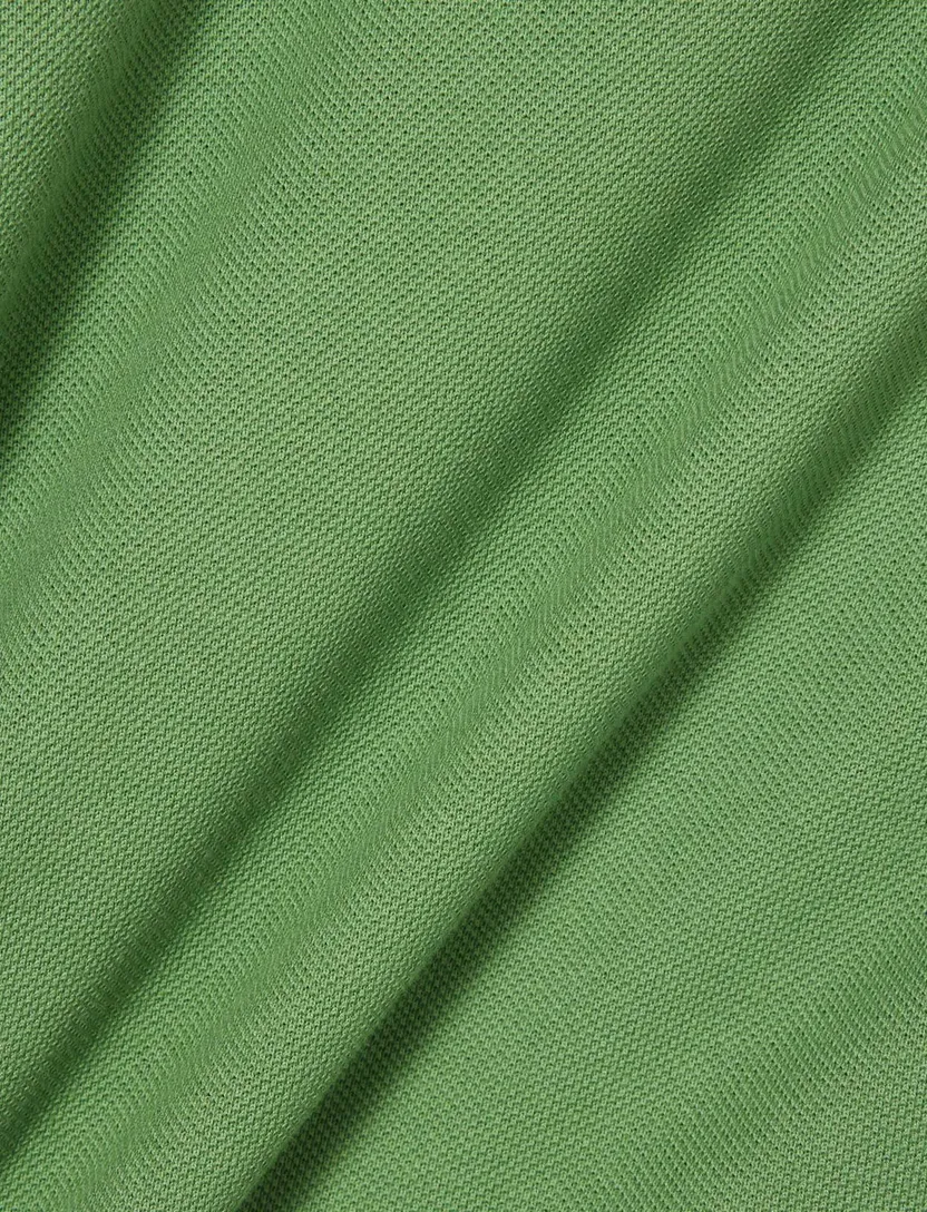 Polo korte mouw Lacoste groen 2 knoops classic fit