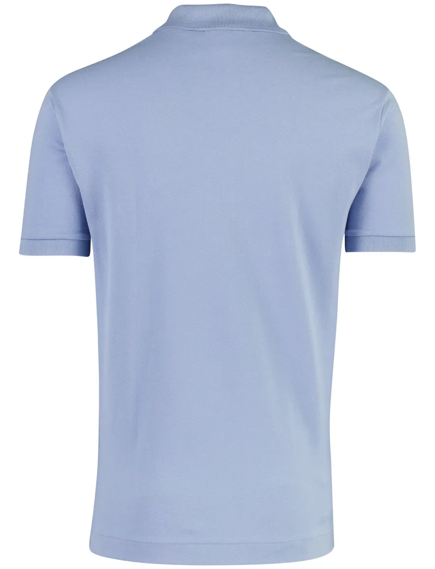 Lichtblauw poloshirt Lacoste 2 knoops