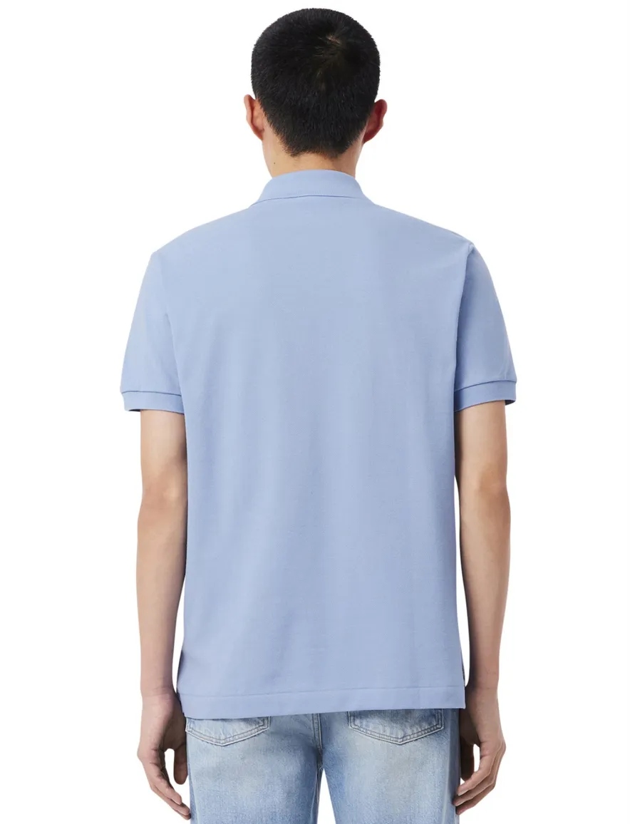Lichtblauw poloshirt Lacoste 2 knoops