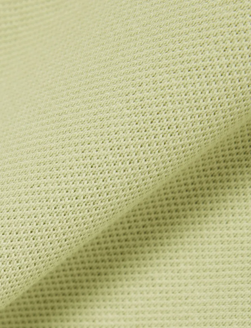 Poloshirt lacoste lichtgroen classic fit korte mouw