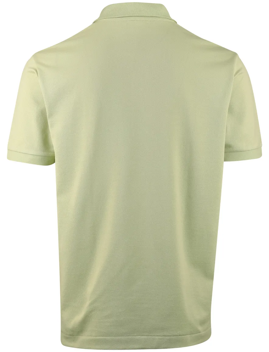 Lichtgroene polo korte mouw lacoste pique