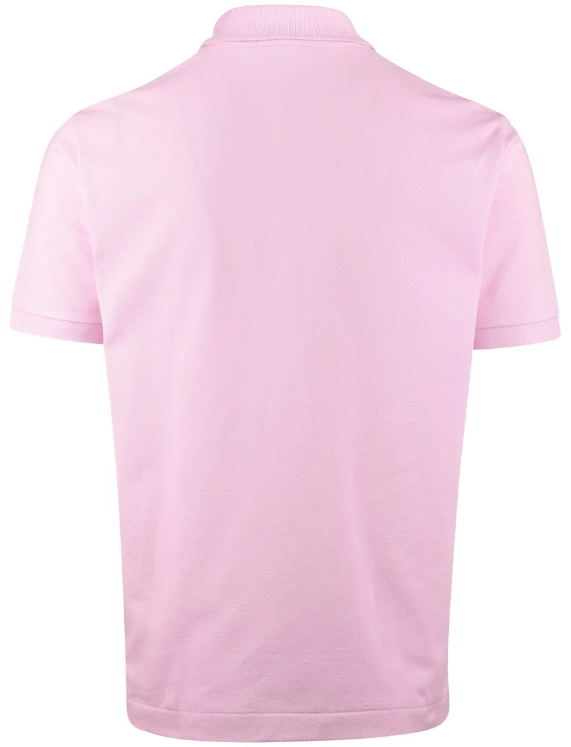 Poloshirt lacoste roze classic fit 2-knoops